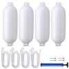 20*67.5cm Boat Fender Bumper Dock Shield Protection white