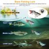 Spo4Pcs 10cm/20g Bass Fishing Lure 6 Segment Multi Jointed Lifelike Fish Lures Sinking Wobbler
