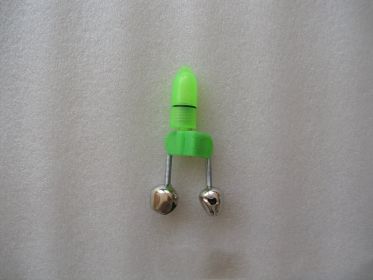 Fishing bells with lights (color: Green)