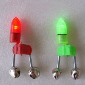 Fishing bells with lights (color: Red)