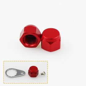 Refitted Parts Fishing Reel Anti-loosening Gasket (Option: Red-M8 right hand)