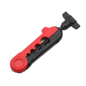 Fishing Tools Portable Fishing Line Winder Reel Line Spooler Machine Spinning &amp; Baitcasting Reel Spooling Carp Fishing Equipment (color: Red Black)
