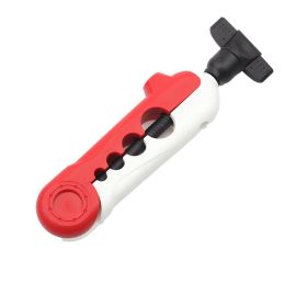 Fishing Tools Portable Fishing Line Winder Reel Line Spooler Machine Spinning &amp; Baitcasting Reel Spooling Carp Fishing Equipment (color: White Red)