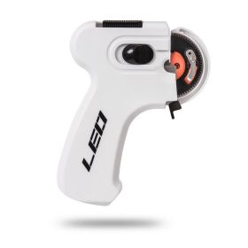 Fast Tie Fishing Hooks Collect Roll Fishing Line Tying Device Accessories Automatic Portable Electric Fishing Hook Tier Machine (color: long-white)