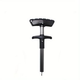 1pc Fish Hook Remover; T-Shaped Fish Hook Separator Tool; Fishing Accessories (color: Grey)