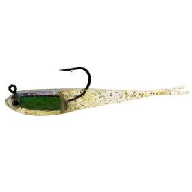 10pcs Lure Artificial Lure With Hook; Small Gray Fish Simulation Soft Bait (color: With Hook(golden))