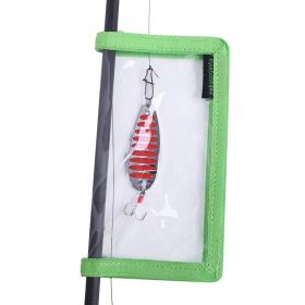 4 Packs Fishing Lure Wraps Clear PVC Protective Covers (color: Green)