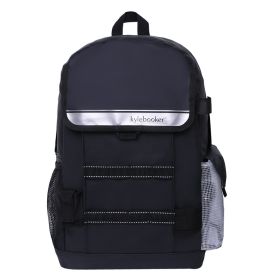 Kylebooker Fishing Backpack FP01 (color: Black with Silver)